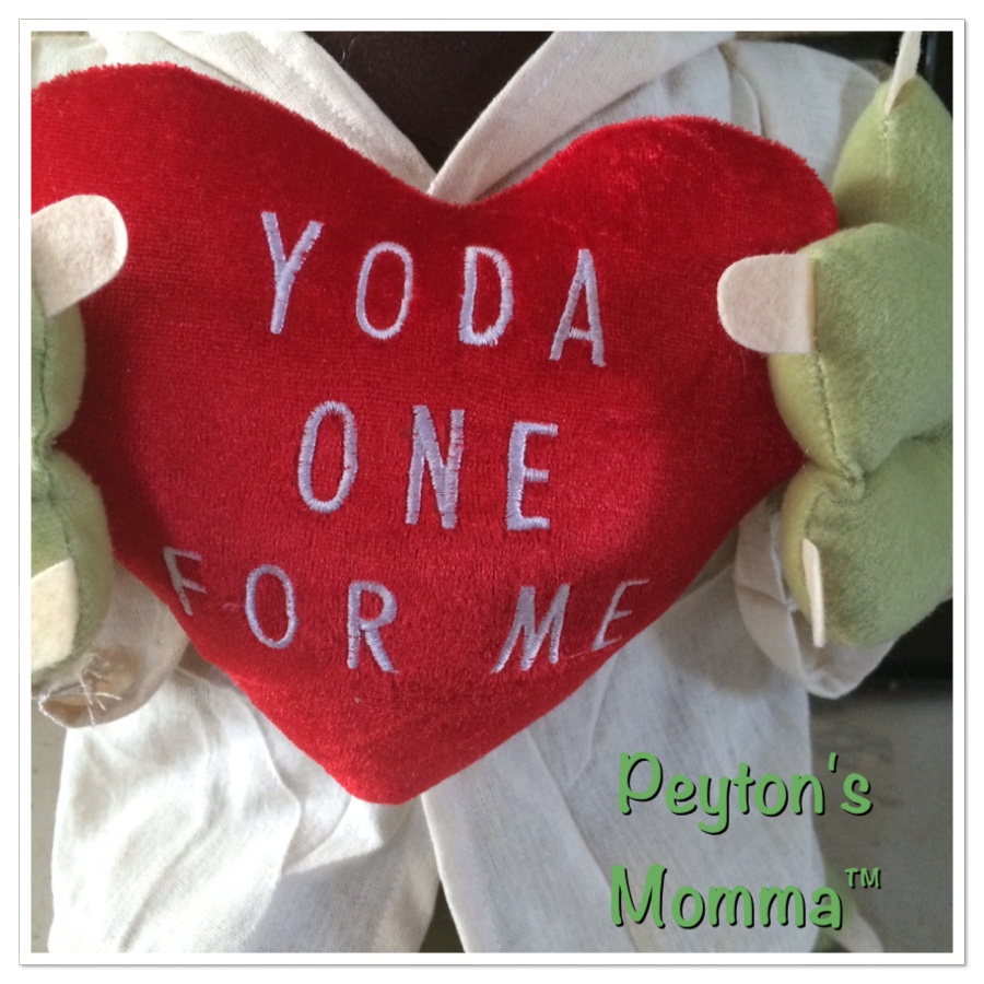 Yoda 21 inch Valentine's Day Plush