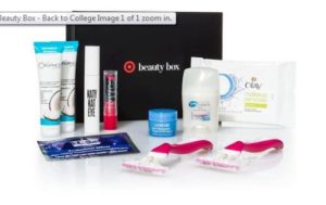 Target August Beauty Box Back to College