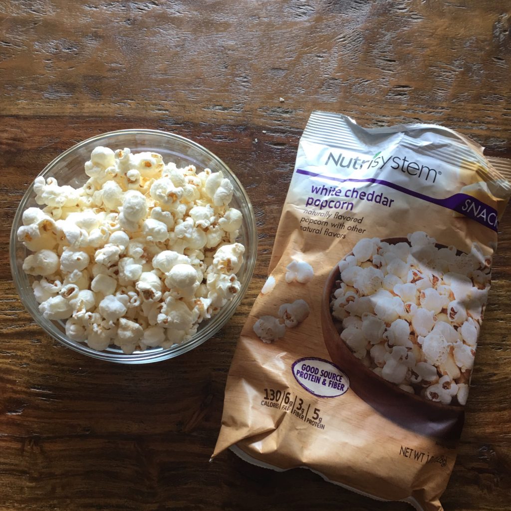 Nutrisystem White Cheddar Popcorn
