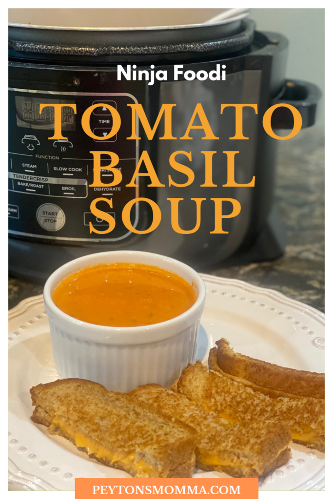Ninja Foodi Tomato Basil Soup