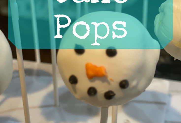 Snowman Cake Pops