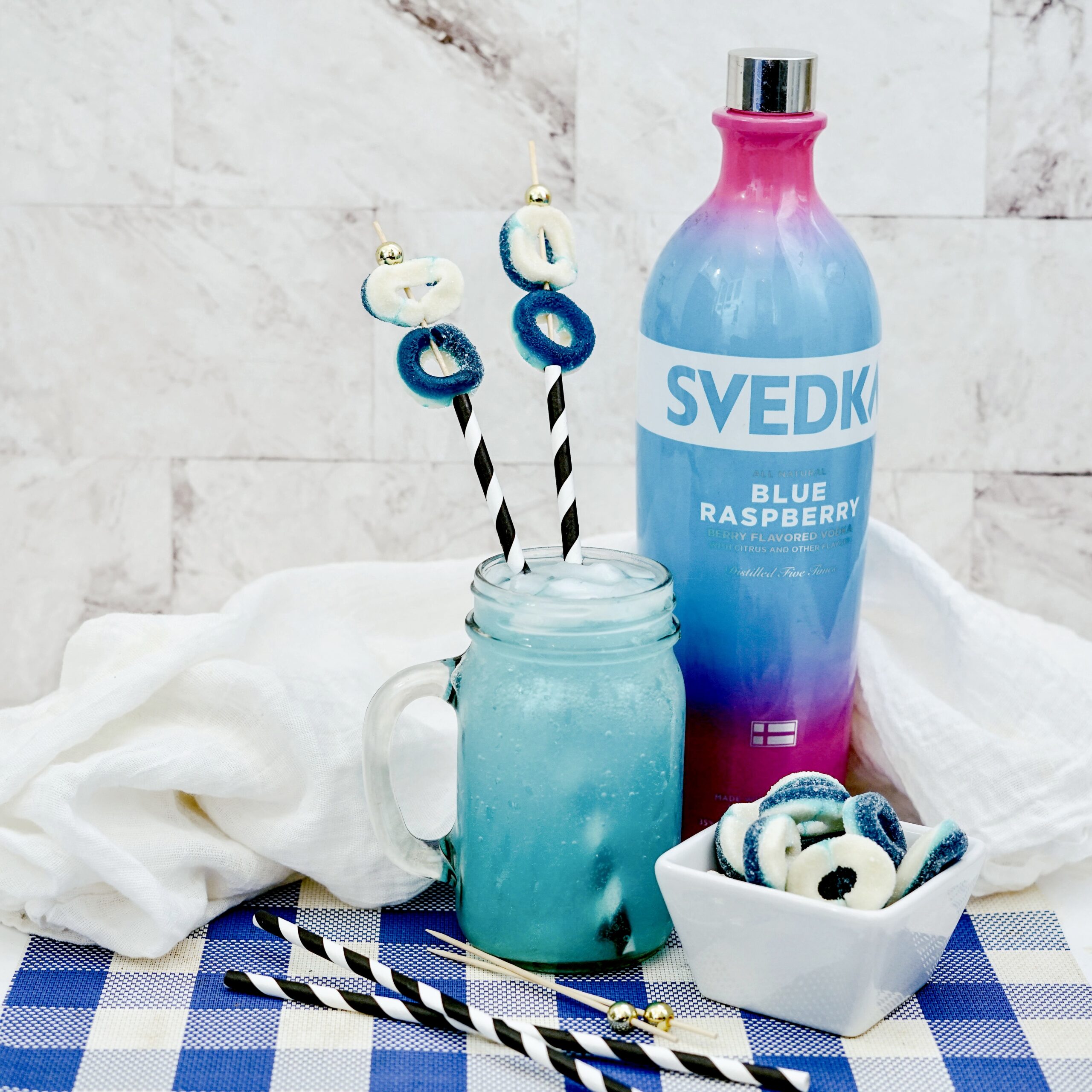 Blue Raspberry Vodka Lemonade Tail