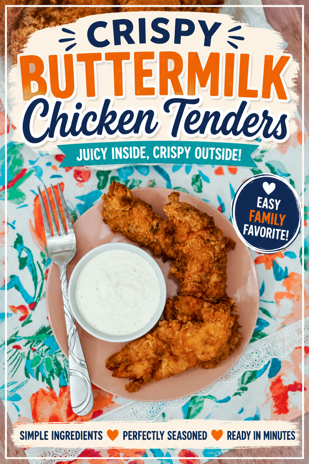 Buttermilk Chicken Tenders Recipe